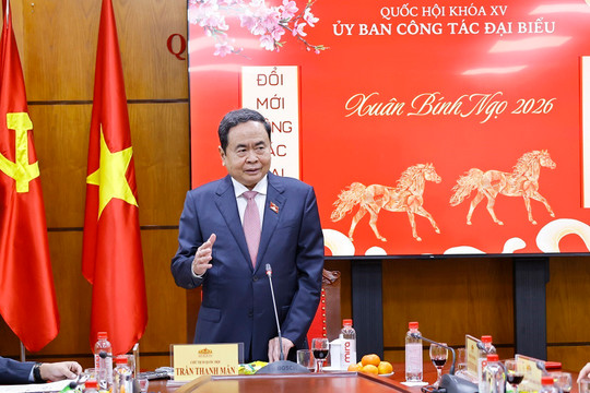 Chủ tịch Quốc hội Trần Thanh Mẫn giao nhiệm vụ cho các Ủy ban của Quốc hội