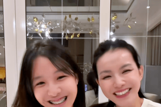 Con gái 13 tuổi của Hoa hậu Thùy Lâm sở hữu chiều cao 1,75 m vượt mẹ