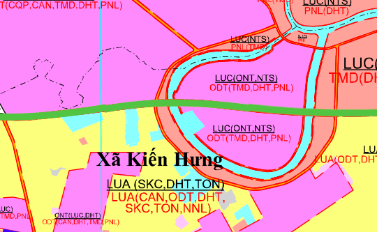 Quy hoạch đường mới tại xã Kiến Hưng TP Hải Phòng: Chi tiết tuyến đường 4km bắc qua sông Đa Độ