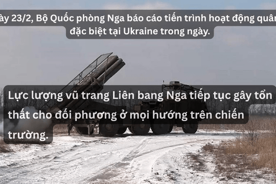 Nga triển khai hỏa lực tiêu diệt hệ thống radar và hàng trăm thiết bị bay không người lái