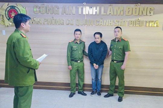 Lâm Đồng bắt đối tượng lừa đảo chiếm đoạt tài sản