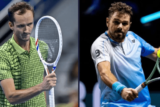 Medvedev đại chiến Wawrinka tại Dubai 2026: Cuộc so tài giữa hai thế hệ Grand Slam