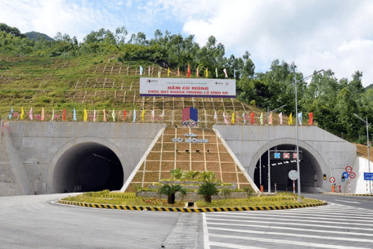 Dự án mở rộng hầm Cù Mông lên 4 làn xe: Nâng cấp hạ tầng chiến lược hơn 915 tỷ đồng