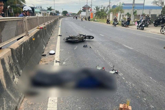 Tai nạn giao thông trên Quốc lộ 1A khiến một người tử vong