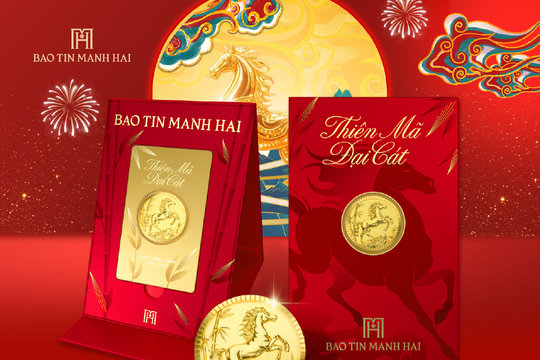 Giá vàng Bảo Tín Mạnh Hải ngày Vía Thần Tài 26/2/2026