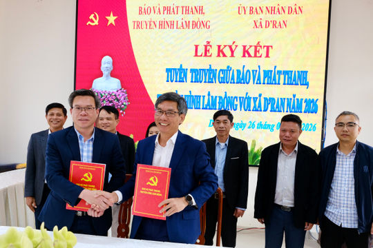 Báo và Phát thanh, Truyền hình Lâm Đồng đồng hành cùng xã D'ran trong truyền thông chính sách
