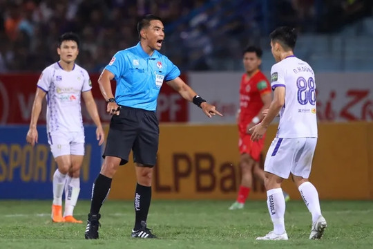 Trọng tài FIFA người Thái Lan điều hành trận derby Thể Công Viettel và Hà Nội FC