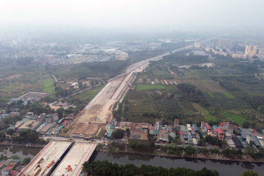Hà Nội di dời 367 ngôi nhà để thông đường Tây Thăng Long vào tháng 3/2026