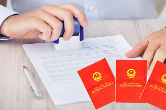 Đã chuyển giao thẩm quyền cấp Giấy chứng nhận quyền sử dụng đất
