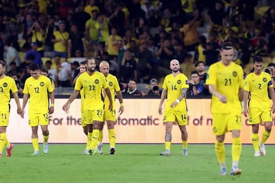 Malaysia đối mặt án phạt xử thua 0-3 trước Việt Nam tại vòng loại Asian Cup