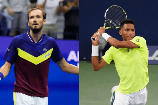 Bán kết Dubai Championships 2026: Medvedev tái đấu Aliassime, Rublev chạm trán Griekspoor