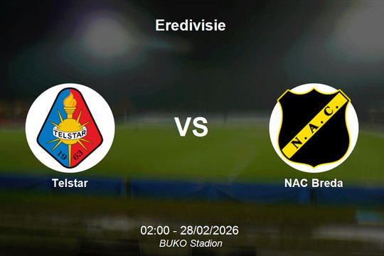 Nhận định Telstar vs NAC Breda - Eredivisie