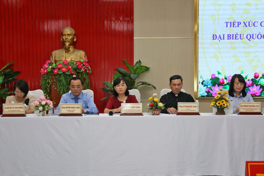 Cử tri Phú Quý, Phan Thiết, Tân Lập gởi gắm kỳ vọng đến ứng cử viên ĐBQH khóa XVI