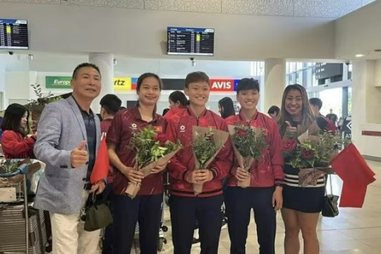 Tuyển nữ Việt Nam có mặt tại Úc, bắt đầu hành trình săn vé dự World Cup lần thứ hai