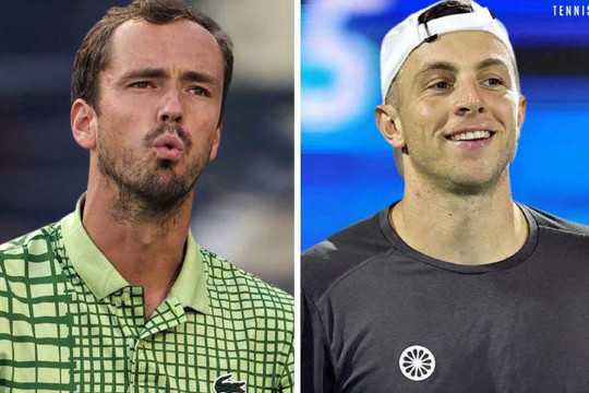 Medvedev quyết đòi nợ Griekspoor tại chung kết Dubai Championships 2026