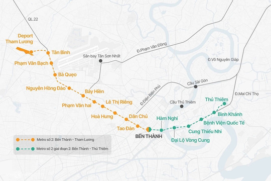 Metro Bến Thành - Thủ Thiêm khởi công tháng 4/2026: Giải bài toán kết nối sân bay Long Thành