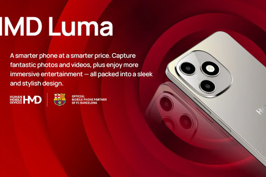 HMD Luma 4G ra mắt: Smartphone giá rẻ sở hữu màn hình 120Hz và camera 50MP