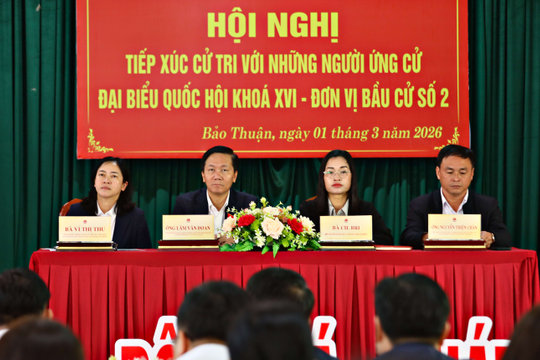 Cử tri Di Linh kiến nghị sớm nâng cấp hạ tầng giao thông, giảm nghèo bền vững