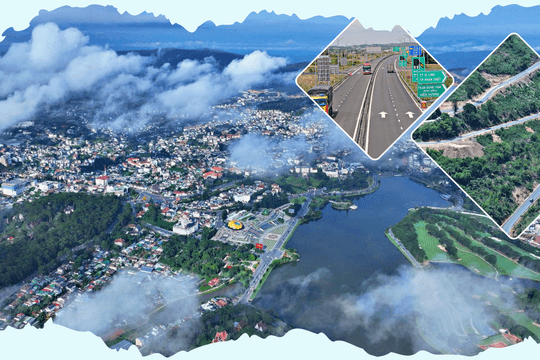 The Road to Da Lat as Lien Khuong Airport Temporarily Closes