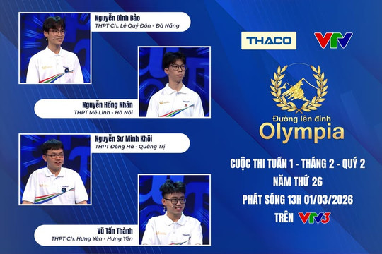Nguyễn Sư Minh Khôi lội ngược dòng ngoạn mục giành vòng nguyệt quế Đường lên đỉnh Olympia