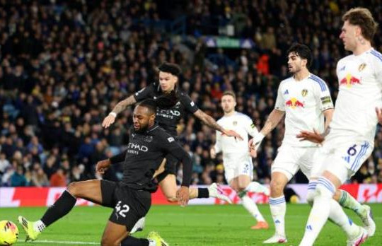 Man City thắng Leeds 1-0: Bản lĩnh nhà vô địch khi vắng Erling Haaland