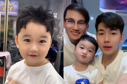 Vẻ ngoài điển trai và tố chất nghệ thuật của hai quý tử nhà Hà Trí Quang, Chi Bảo
