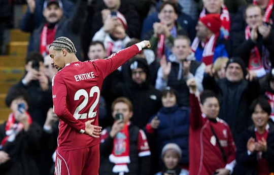 Liverpool đè bẹp West Ham 5-2 tại Anfield: Hugo Ekitike rực sáng với 1 bàn thắng và 2 kiến tạo