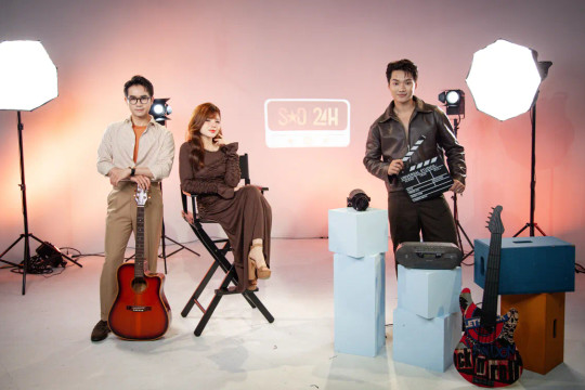SAO 24H trên VTV3: Bản tin giải trí mới cùng dàn MC Thái Trang, Ngọc Thịnh và Châu Khang