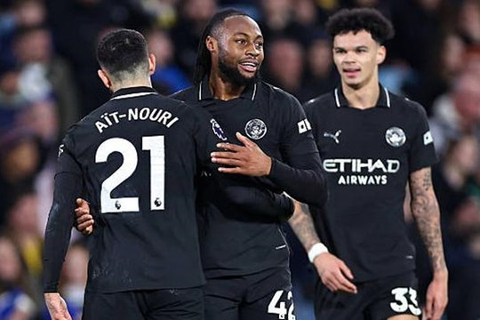 Man City hạ Leeds 1-0: Khoảnh khắc Semenyo và áp lực nghẹt thở lên Arsenal