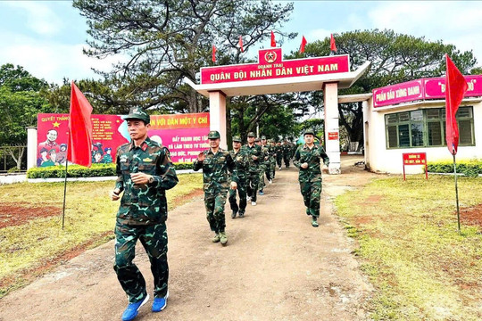 Trung đoàn 726 ra quân huấn luyện năm 2026