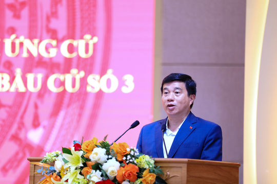 Ứng cử viên ĐBQH Lâm Đồng cam kết đồng hành cùng cử tri Bảo Lâm
