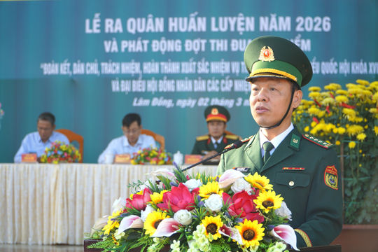 Phòng thủ khu vực 5 - Phan Thiết và các Đồn Biên phòng tuyến biển ra quân huấn luyện năm 2026