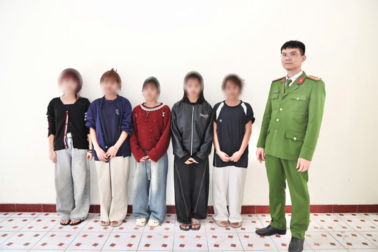 Tuyên Quang: Ngăn chặn 5 thiếu niên bị dụ dỗ bỏ học đi làm thuê qua mạng xã hội