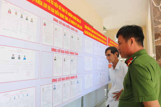 Bảo đảm an ninh, an toàn cho ngày hội lớn