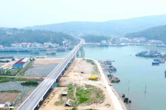 Tuyến đường ven biển Nghi Sơn - Cửa Lò hơn 4.600 tỷ đồng sắp khánh thành
