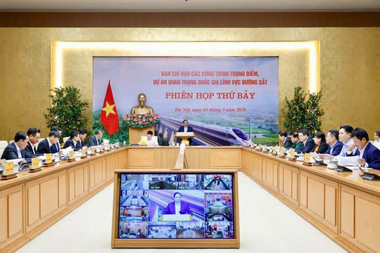 Thủ tướng Chính phủ yêu cầu đẩy nhanh các dự án đường sắt trọng điểm