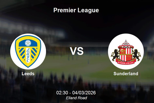 Nhận định Leeds vs Sunderland - Premier League: Điểm tựa Elland Road