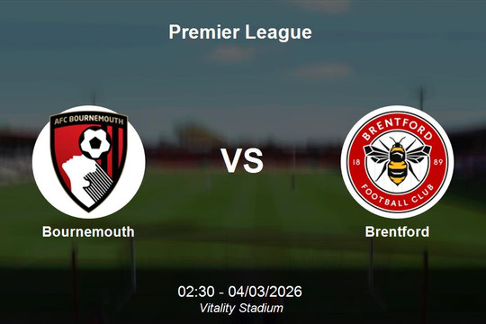Nhận định Bournemouth vs Brentford - Premier League: Thử thách cho chủ nhà tại Vitality
