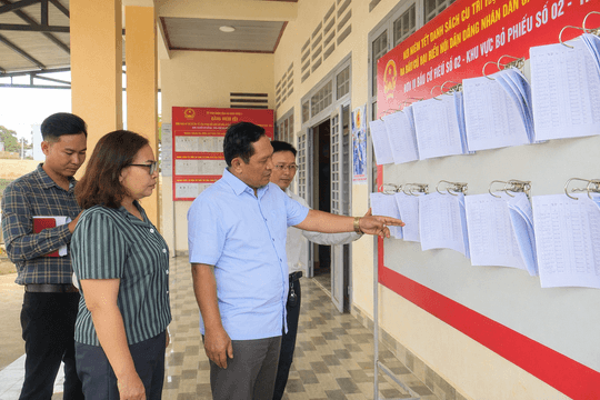 Bảo đảm tiến độ, an toàn bầu cử tại Đam Rông 3 và Quảng Hòa