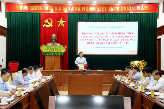 Các chủ đầu tư phía Tây Lâm Đồng chịu trách nhiệm về tỷ lệ giải ngân năm 2026