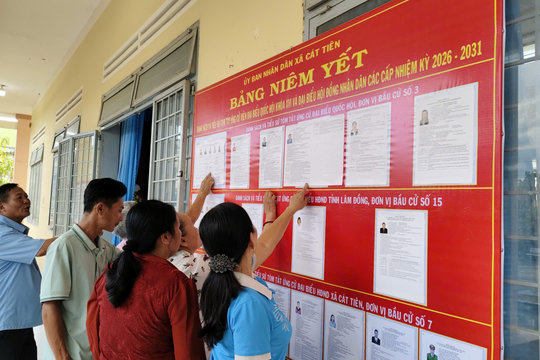 Sẵn sàng cho ngày hội non sông ở các xã vùng Cát Tiên