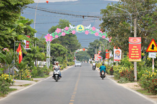 Xã vùng xa Lâm Đồng sẵn sàng cho ngày hội lớn