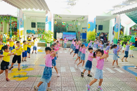 Giáo dục, chăm sóc trẻ phát triển toàn diện