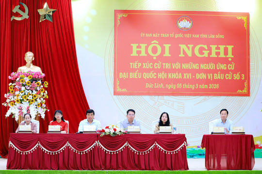 Cử tri Đơn vị bầu cử số 3 gửi kỳ vọng tới các ứng cử viên ĐBQH Lâm Đồng