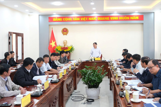 Lâm Đồng đẩy nhanh tiến độ giải ngân các dự án đầu tư công