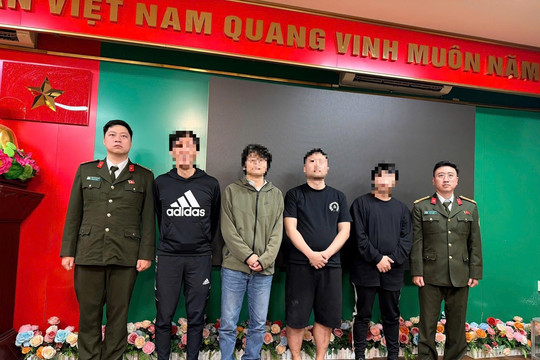 Công an Hà Nội triệt phá ổ nhóm người nước ngoài giả danh Cảnh sát Nhật Bản lừa đảo 11 tỷ đồng