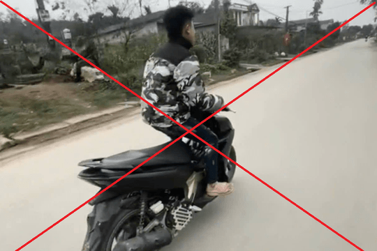 Lào Cai xử lý nghiêm thiếu niên lạng lách đánh võng và quay clip đăng TikTok câu view