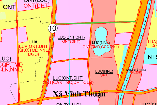 Quy hoạch giao thông xã Vĩnh Thuận, Hải Phòng: Lộ diện tuyến đường mới 1,8 km nối Quốc lộ 10