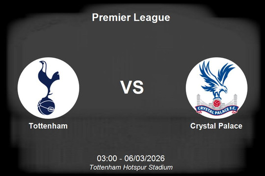 Nhận định Tottenham vs Crystal Palace - Premier League: Chủ nhà lâm nguy vì bão chấn thương