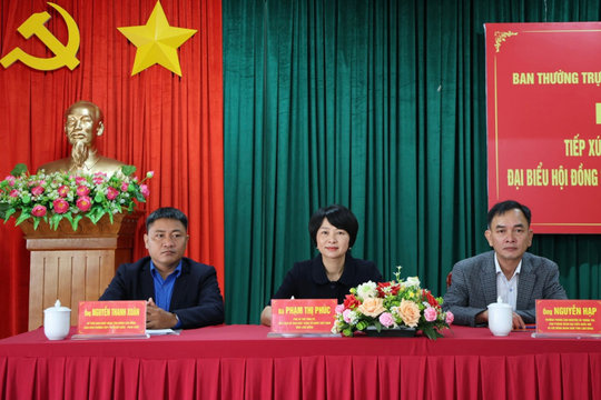Cử tri xã Bảo Thuận kỳ vọng vào các ứng cử viên đại biểu HĐND tỉnh